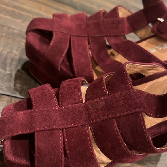 Jeffery Campbell EVA-B Suede Platform Sandals - Picture 8 of 16